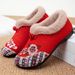 Shoes Cross-Border Dropshipping Women's With Fleece Lining Thickened Cotton Large Size Ethnic Style Snow Warm_vogvips.com