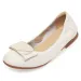AIYUQI Beanie Spring Flat Women Casual Genuine Leather Large Size Soft-soled Mom Shoes_vogvips.com