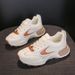 Women's Chunky Sneakers - Breathable Mesh Platform Shoes, Fashion Dad Shoes For Casual Wear_vogvips.com