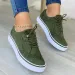 Sneakers Women Flat Casual Sneaker Spring Fashion Versatile Lace Up Shoes For Ladies Zapatos De Mujer_vogvips.com