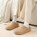 EVA Waterproof Women, Autumn And Winter Indoor Soft Sole Non-Slip Home Plush Warm Cotton Slippers For Men Wholesale_vogvips.com
