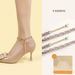 Shoe Accessories New style pearl diamond strap high heel sandals no heel anti fall heel straps no installation required elastic adjustable_vogvips.com