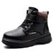Children S Martin Boots Boys Winter Primary School Students Mid Top Plus Velvet Thick Girls Keep Warm Sized Children Cotton Shoes_vogvips.com