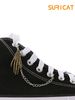 Gothic And Punk Style Single-piece Personalized Skull Hand Pendant Shoe Chain, DIY Shoe Decoration, Detachable And Reusable._vogvips.com