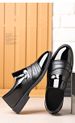 2025 Men's Shoes, Shiny Leather Shoes, Men's Casual Shoes, Business Formal Shoes, Large-sized Versatile Mirror Shoes_vogvips.com