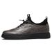 Leather Thick Sole Business White British Style Slip-On Men's Casual Shoes_vogvips.com
