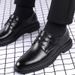 Suitable For All Seasons Genuine Leather Breathable Business Formal Casual Men's Height Increasing Soft Sole Trendy British Style Wedding Groom_vogvips.com
