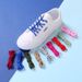 4mm round shoelaces Men's and women's sneakers Basketball shoes Colored shoelaces Black shoelaces shoe rope_vogvips.com