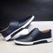 New Spring And Autumn Business Fashion Casual Leather Shoes, Large Size Formal Dress, Mesh Punched Men's Shoes_vogvips.com