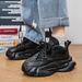 cushioning Rebound Running Shoes Men's Non-slip, Wear-resistant, Breathable And Comfortable Sports Shoes Men's Shoes_vogvips.com