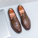 Business And Leisure Le Fu Men's Plus Size Fashionable British Style Ankle Korean Version Lazy Shoes_vogvips.com