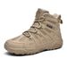 Men's Tactical Combat Boots For Outdoor Hiking, Camping & Military Training - Durable Leather & Oxford Fabric Mountain Camping Hiking Shoes Outdoor_vogvips.com