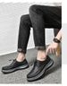 Men's Shoes Loafer Layer Men's Casual Leather Shoes_vogvips.com