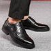 CH2189-RD Cow Leather Men's Dress Shoes, Choose Size And Tell Seller_vogvips.com
