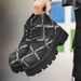 Derby Shoes Men's Platform Japanese Shoes Canvas Breathable Breaking Wind Black Small Leather Shoes Men's Board Shoes_vogvips.com