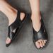 Hot Selling Sandals Summer Plus Size 48 New Made Of Genuine Leather, Men's Breathable Open Toe Outdoor Beach Shoes_vogvips.com