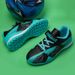 Zhenzu Brand Football Shoes, Children's Shoelace Free Buckle TF Rubber Sole, Artificial Turf Training Shoes For Primary_vogvips.com