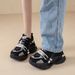 Cotton Shoes, Winter Dad Shoes With Plush Insulation, Thick Soled Women's Shoes_vogvips.com