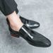 Regal Footwear Summer Breathable Business Casual Genuine Fashion British Style Pointed Toe Slip-On Formal Leather Men's Wedding Shoes_vogvips.com