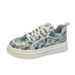 Men's 2025 Spring New Breathable RhinestNewe Lace-Up FashiNew Versatile Thick Sole Low-Top Printed Casual Shoes For Men_vogvips.com
