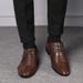 2024 New Large Summer Leather Men's Business White Versatile Wedding Shoes_vogvips.com