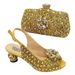 Fashion Design Shoes Match Bag Banquet Shoes Bag Nigerian Ladies Shoes And Bag_vogvips.com
