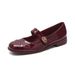 2025A Thick-soled Mary Jane Shoes, Women's Spring High Heels, Elegant And Chunky Single Shoes_vogvips.com