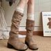 Boot Lady 25 Long Boots Autumn And Winter New Style Women's Knight Boots_vogvips.com