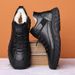 Euro Step Men's Winter Cotton Leather Wool Plus Velvet Thickened Non-Slip Wear-Resistant Cowhide Business Shoes_vogvips.com