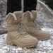 Warm High Top Hiking And Skiing Training Boots, High Top Combat Military Boots, Hiking Shoes_vogvips.com