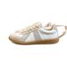 Sheepskin High Version German Training Versatile Lace Up Men's And Women's Casual Comfortable Flat Bottom White Forrest_vogvips.com