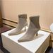 Pointed-toe Suede High-heeled Ankle Boots For Women, New Style 2026 Fleece Women's Boots_vogvips.com