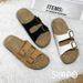 1 Pair Of Leather Sandals For Men And Women Beach Sandals 2025 Designer Men's Comfortable Slipper Original Brands Shoes_vogvips.com