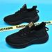 Men Running Shoes Lightweight Soft Elastic Trendy Sports Shoes Thick Soled Cushioned Anti Slip Sneakers Daily Wear Walking Shoes_vogvips.com
