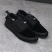 Men's Summer Breathable Canvas Shoes German Made Black Cloth Odor Resistant Sneakers Non Slip Casual Low Top Trendy Sports_vogvips.com