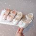 New Girls' Shoes Children's Princess Shoes Girls' Bow Crystal Leather Shoes Rhinestone Shining Shoes_vogvips.com