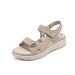 2026 New Large Size Casual Sandals Women's Sports Style Velcro One-word Fish Mouth Sandals_vogvips.com