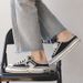 Summer New Vanness Wu Same Style Beggar Shoes Vulcanized Men S Trendy Thick Bottom Increased Half Drag Canvas_vogvips.com