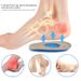SEBS Fabric Sports Heel Cushion - Breathable, Shock-Absorbing & Non-Slip Insoles For Men & Women (Blue, S/L Sizes)_vogvips.com