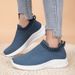 Big Size 42 Lightweight Summer Women Sneakers Breathable Outdoor Sports Running Shoes Comfortable Socks Athletic Shoes_vogvips.com