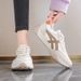 Fashion INS Korean Women's 2025 Spring New Student Running Sports Street Style Casual Dad Shoes_vogvips.com