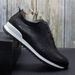 Top Layer Cowhide Lace-Up Leather Embossed Thick Sole Polished Casual Fashion Breathable All-Season Men's Shoes Trendy_vogvips.com