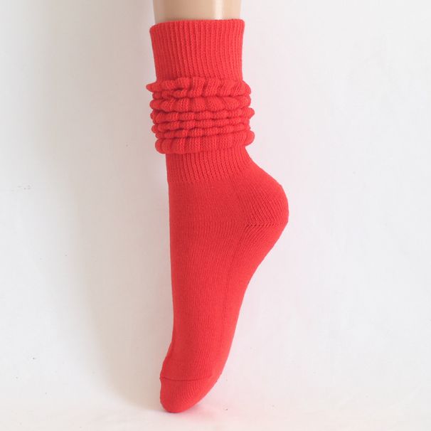 Pile socks Thick towel bottom bubble socks slouch socks Warm leg warmers for men and women winter_vogvips.com