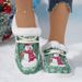 Cozy Winter Snow Boots For Women And Men - Soft Fleece Lined Casual Slip-On Shoes With Rubber Sole, Lightweight & Warm For Fall And Winter_vogvips.com