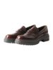 Women's Brown Work Shoes - Heavy Duty Non-Slip Industrial Safety Shoes With Steel Toe For Construction & Manufacturing_vogvips.com