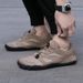 Large Size Men's Shoes Outdoor Hiking Shoes Creek Walking Shoes Mountaineering Multi-functional Shoes_vogvips.com