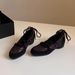Retro-style Low-top Lace-up Ballet Shoes For Women, Stylish And Versatile, Comfortable And Lightweight Mary Jane Flats_vogvips.com