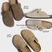 New Retro Women's Shoes Summer Outdoor Fishing Thick Sole Non-Slip Closed Toe Half Slip Slip-On Soft Soled_vogvips.com