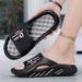 New Men's Massage Indoor Outdoor Sandals Beach Casual Shoes Comfortable Slides Men Women Home Slippers Big Size 46 47_vogvips.com