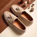 Men's First-class Su Laoqian British Style Versatile Loafers, Genuine Leather Driving Shoes, Men's Slip-on Casual Shoes_vogvips.com